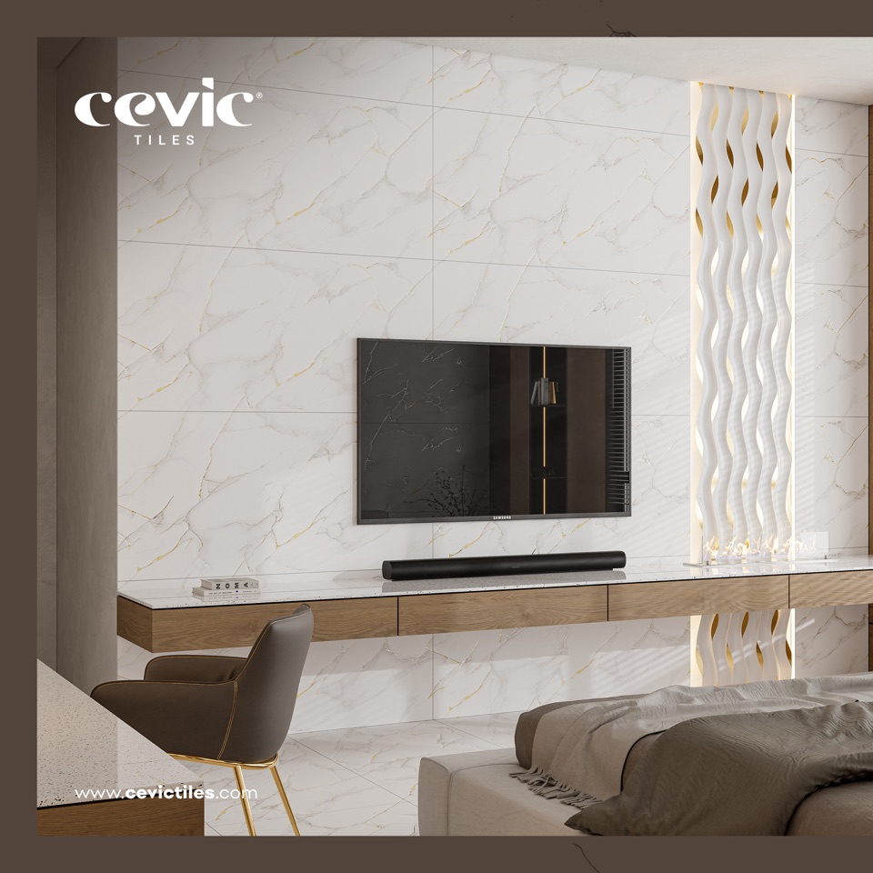 Maximus Grey porcelain tile view 2 — Cevic India